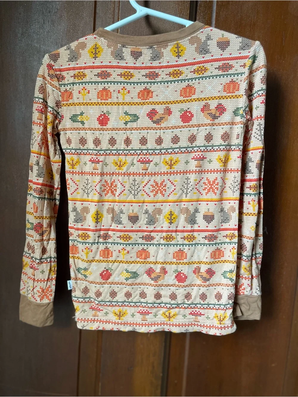 Little Sleepies kids 4T two piece Fall pajamas